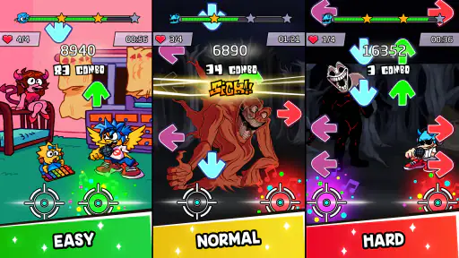 Beat Shooter Night: Rap Battle screenshot 8