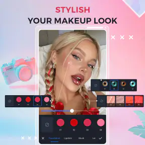 Beauty Camera Sweet Makeup App screenshot 7