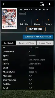 Beckett Mobile screenshot 3