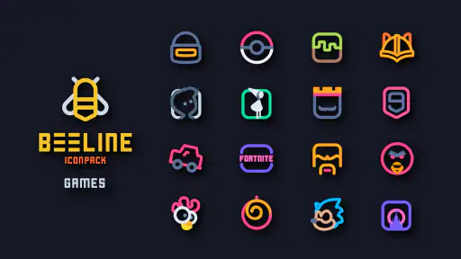 BeeLine Icon Pack screenshot 4