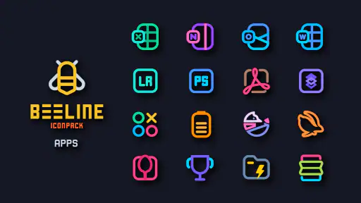BeeLine Icon Pack screenshot 5