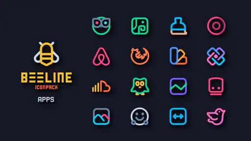 BeeLine Icon Pack screenshot 6