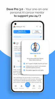 BelongAI Dave - Cancer Mentor screenshot 2