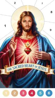 Bible Color - Color By Number screenshot 1