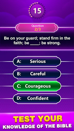 Bible Trivia - Word Quiz Game screenshot