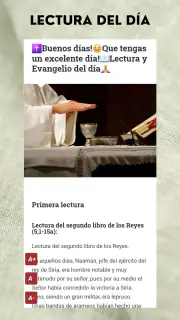 Biblia Católica en español screenshot 8