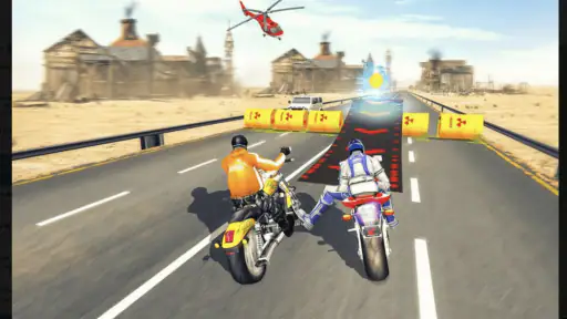 Bike Attack HighwayStunt Rider screenshot 5