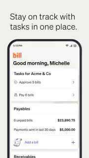 BILL AP & AR Business Payments screenshot 1