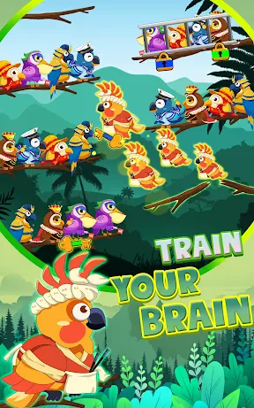 Bird Sort 2: Color Puzzle screenshot