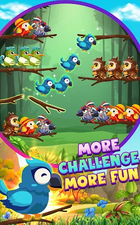 Bird Sort 2: Color Puzzle screenshot