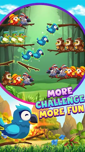 Bird Sort 2: Color Puzzle screenshot
