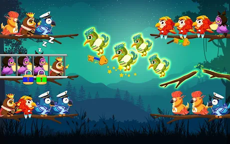 Bird Sort 2: Color Puzzle screenshot