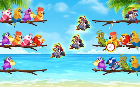 Bird Sort 2: Color Puzzle screenshot