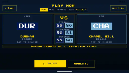 Bit College Basketball screenshot 6