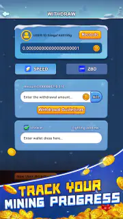 Bitcoin Miner -Frozen Treasure screenshot 5