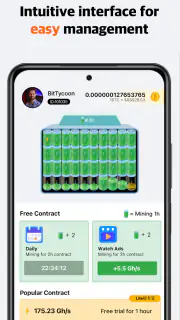 BitTycoon Lite：BTC Mining screenshot 2