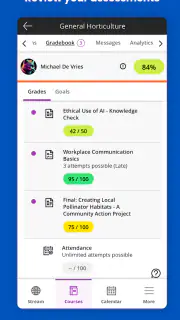 Blackboard screenshot 4