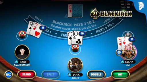 BlackJack 21 - Online Casino screenshot 1