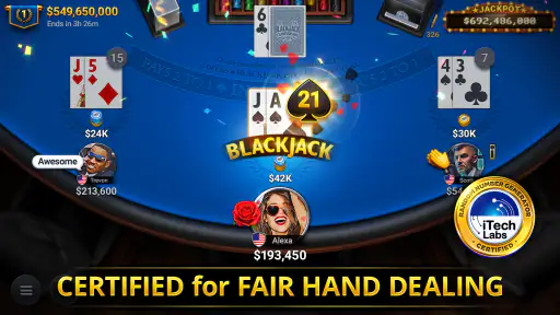 Blackjack Championship screenshot 1