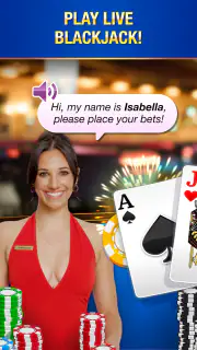 Blackjack Live ™ Casino 21 screenshot 1