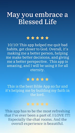 Blessed - Bible verse & Prayer screenshot