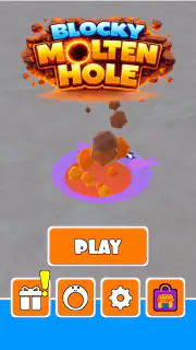 Blocky Molten Hole screenshot 8