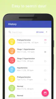 Blood Pressure Diary screenshot 5