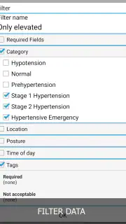 Blood Pressure Log - MyDiary screenshot 3