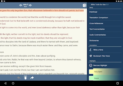 Blue Letter Bible screenshot