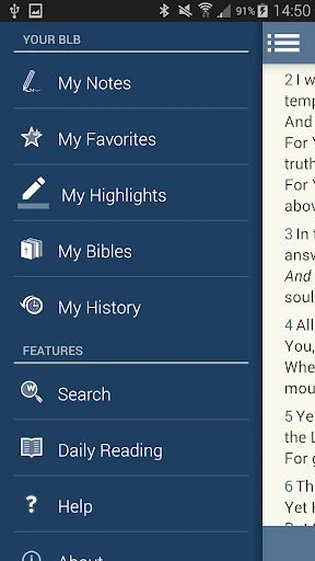 Blue Letter Bible screenshot