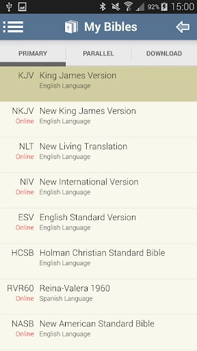 Blue Letter Bible screenshot