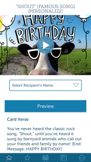 Blue Mountain Ecards screenshot 5