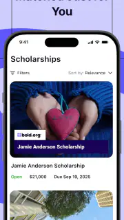 Bold.org: Scholarships screenshot 2