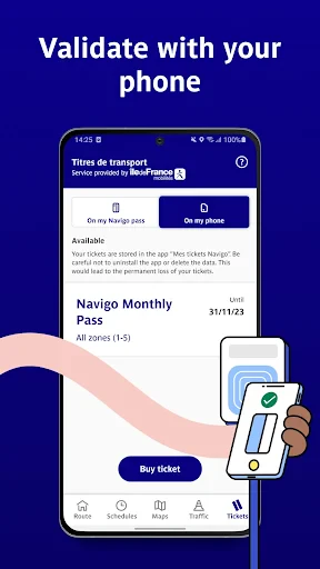 Bonjour RATP screenshot