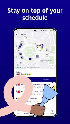 Bonjour RATP screenshot