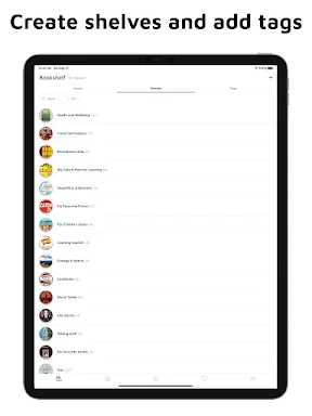 Bookshelf-Your virtual library screenshot