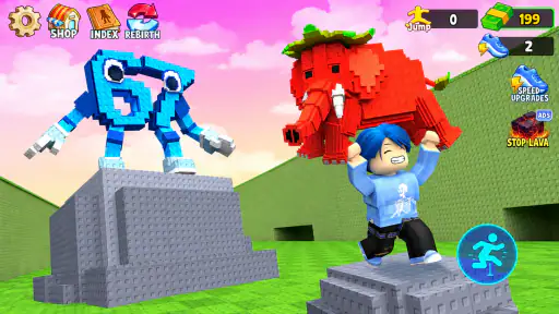 Brainrot Jump: Infinite Wave screenshot 1