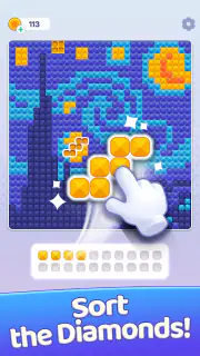 Brilliant Sort™ Diamond Puzzle screenshot 1