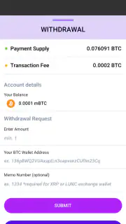 BTC Miner Plus + ALT Coin screenshot 5