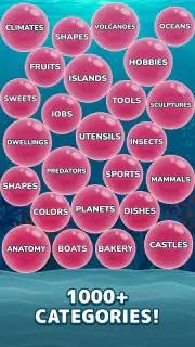 Bubble Associations: Word Game screenshot 5