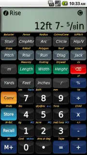 BuildCalc screenshot 1