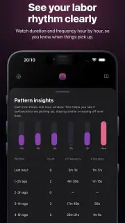 Bump Pulse: Contraction Timer screenshot 2