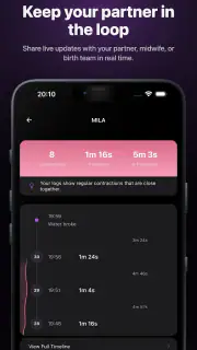 Bump Pulse: Contraction Timer screenshot 3
