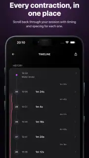 Bump Pulse: Contraction Timer screenshot 4
