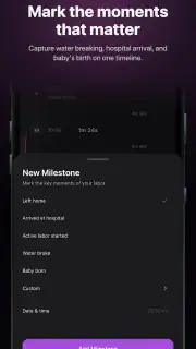 Bump Pulse: Contraction Timer screenshot 5