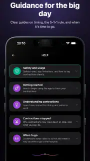 Bump Pulse: Contraction Timer screenshot 6