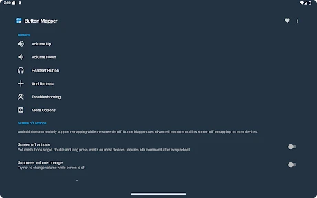 Button Mapper: Remap your keys screenshot