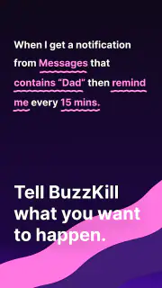 BuzzKill Notification Manager screenshot 1