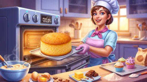 Cake Maker Fun Cooking Games screenshot 2