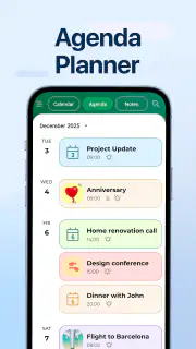 Calendar - Agenda Planner screenshot 2